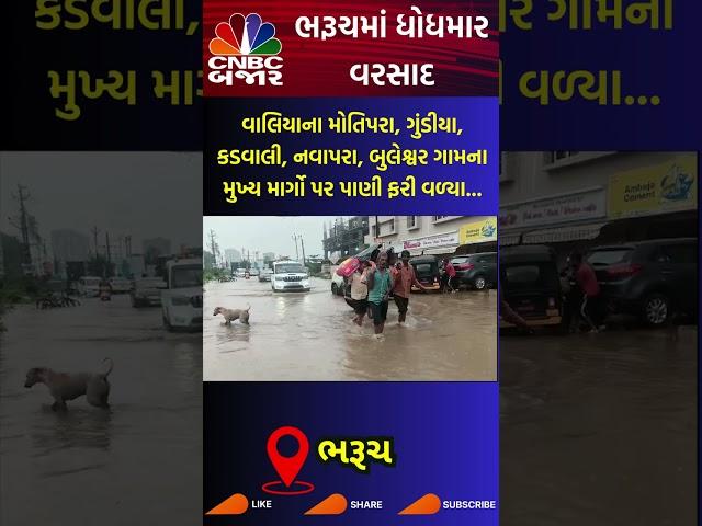 Bharuch | Rain | Monsoon | Weather | Heavy Rain | Downpour | Gujarat | Dusty Wind | Flood | WATCH