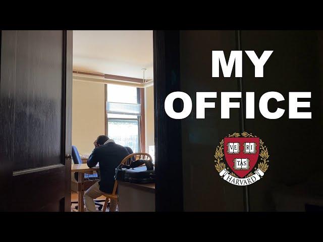 My Office at Harvard