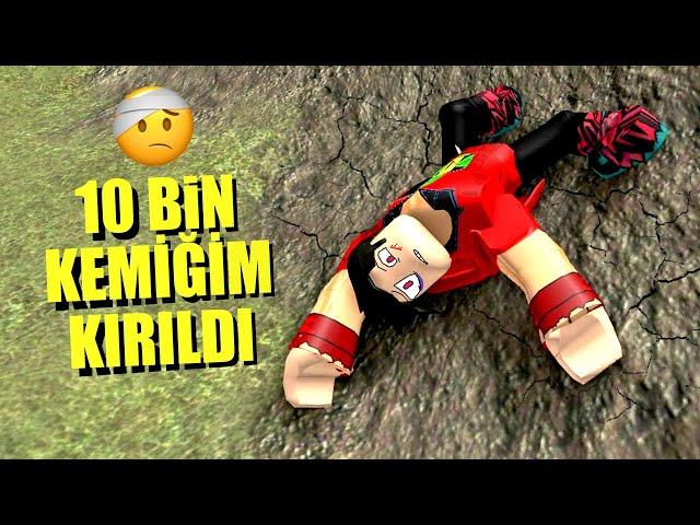 10 BİN KEMİĞİM KIRILDI ️ Roblox Broken Bones IV