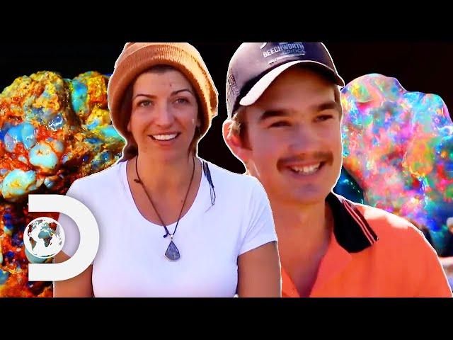 The Most STUNNING And GLAMOROUS Opal Ever Discovered! | Outback Opal Hunters