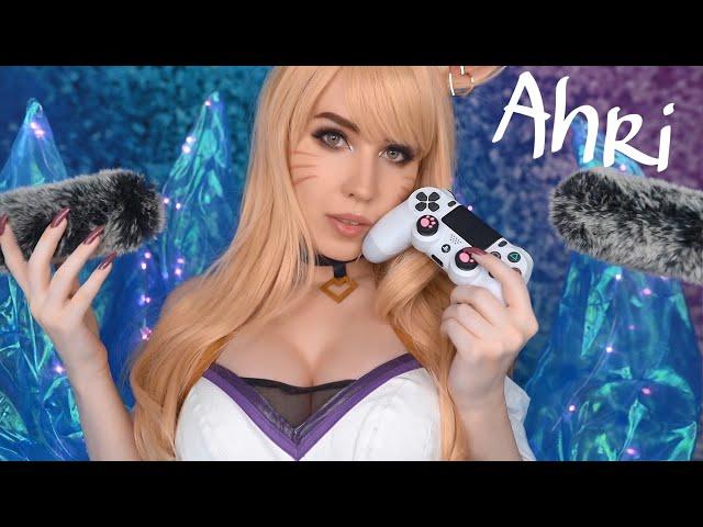 ASMR Ahri K/DA  YOU will SLEEP [+Sub] Layered Inaudible Whispering (League of Legends)