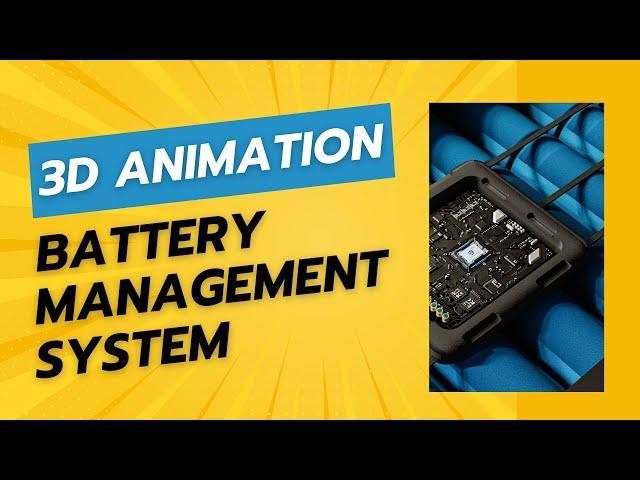 3D Animation | What is a Battery Management System? | BMS | Simple Explanation