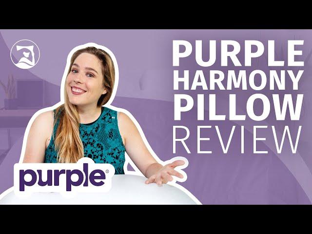 Purple Harmony Pillow Review - Best Pillow For Combination Sleepers?