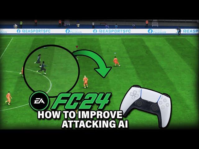 EA FC DIRECTED RUNS ATTACKING TUTORIAL | HOW TO CREATE SPACE IN THE ATTACK