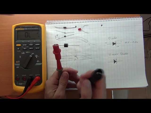 How to use a multimeter for advanced measurements: Part 1 - Diodes