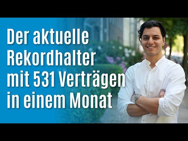 SHRS Erfolgsinterview: Ibrahim Ünalan 531 Verträge Eigenumsatz im Monat mit Telekommunikation