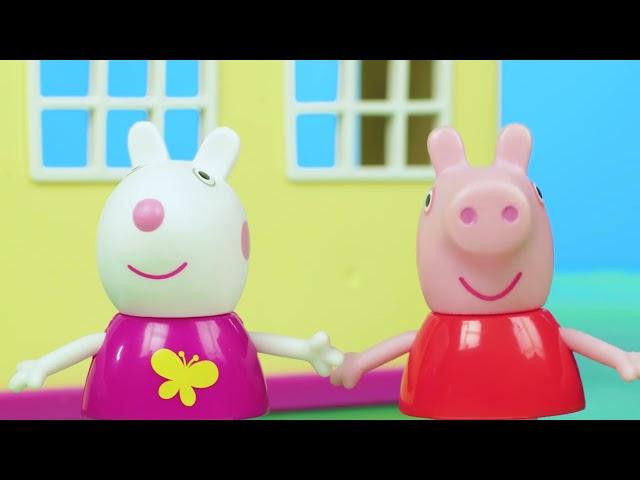 Peppa Pig | HasTV Play | Imaginary Snowy Day | Kids Fun