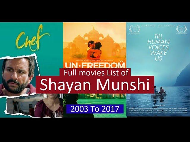 Shayan Munshi Full Movies List | All Movies of Shayan Munshi