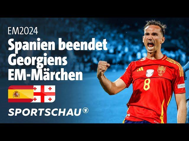 Spanien – Georgien Highlights EM 2024 Achtelfinale | Sportschau Fußball