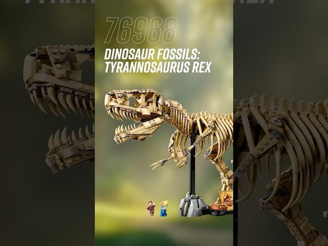 LEGO Jurassic Park Dinosaur Fossils: Tyrannosaurus Rex 76968 SET REVEAL #lego #legojurassicworld