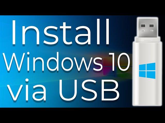 How to Download and Install Windows 10 from USB Flash Drive Step-By-Step