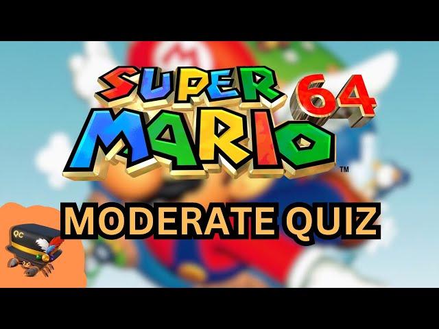 Super Mario 64 Quiz - (Moderate)