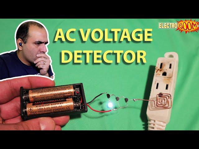 WOW! AC VOLTAGE Detector Circuit?! Can It Be?!