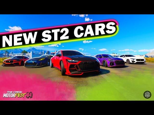 BEST NEW ST2 CARS With Season 4 - The Crew Motorfest