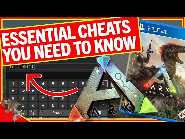 ARK SURVIVAL EVOLVED PS4 Admin Commands/Cheats You Need To Know! Ark On Playstation Free With PsPlus