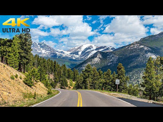 Rocky Mountain National Park 4K | Estes Park to Grand Lake | Trail Ridge Road Complete Scenic Drive