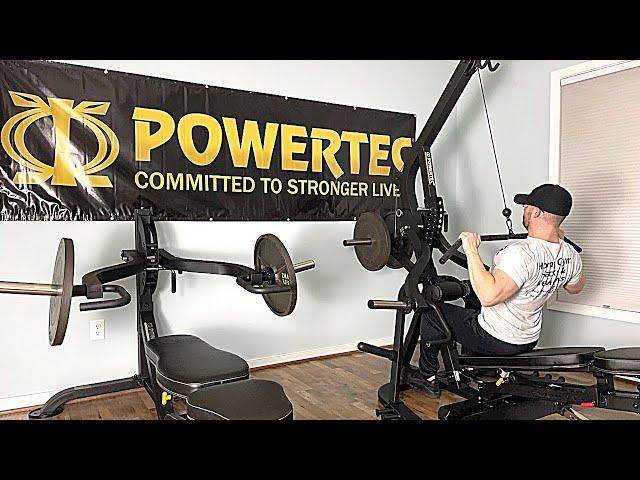 Building My Powertec Spare Bedroom Home Gym: BIG versatility in a small space