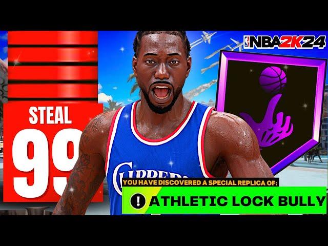 99 STEAL + 92 3PT+ 90 DUNK KAWHI LEONARD LOCK BUILD CAN DO EVERYTHING! BEST GUARD BUILD IN NBA2K24!