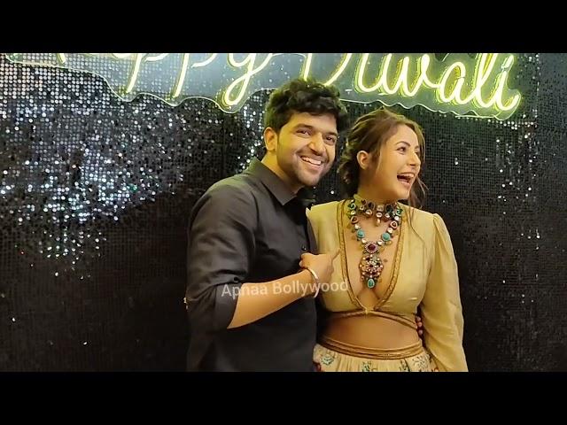 Shehnaaz Gill Cute and Funny Moments With Guru Randhawa and Media after Diwali Celebration Party |