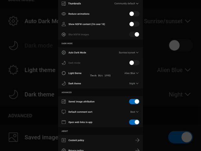 Reddit DARK MODE Settings | Like A Pro