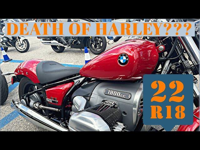 HONEST REVIEW 2022 BMW r18 1800cc Cruiser BMW HARLEY? 4K