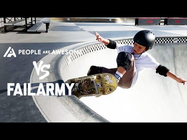 Wins & Fails In The Skatepark & More People Are Awesome Vs FailArmy