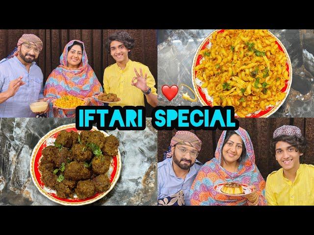 Iftar Recipe| Ramadan Special #macroni #muttonkofta #caramel #tannoshahid  #familyvlog #easyrecipe