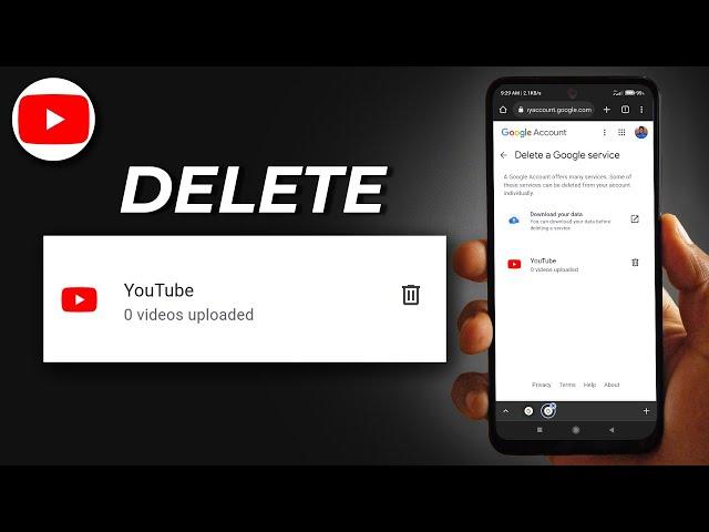 How To Delete Your YouTube Channel Without Deleting Your Google Account - Delete YouTube Account