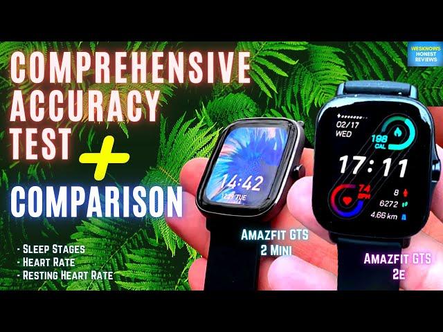 Complete Accuracy Test of Amazfit GTS 2 Mini vs GTS 2e | Heart Rate & Sleep Tests | Polar H10 ECG