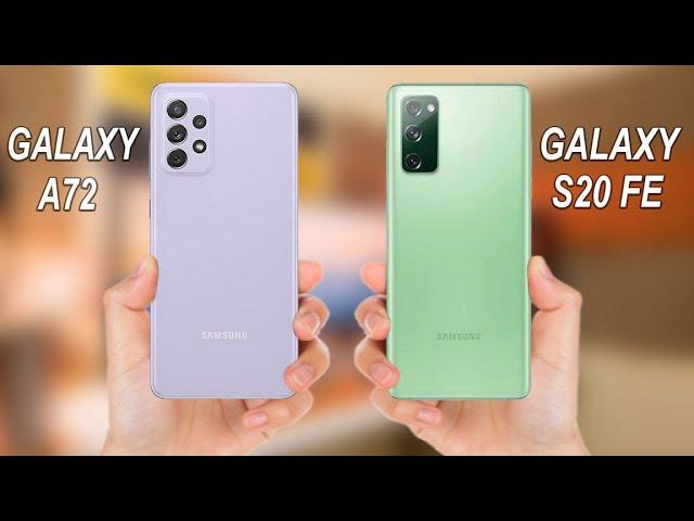 Samsung Galaxy A72 vs Samsung Galaxy S20 FE - Full Comparison