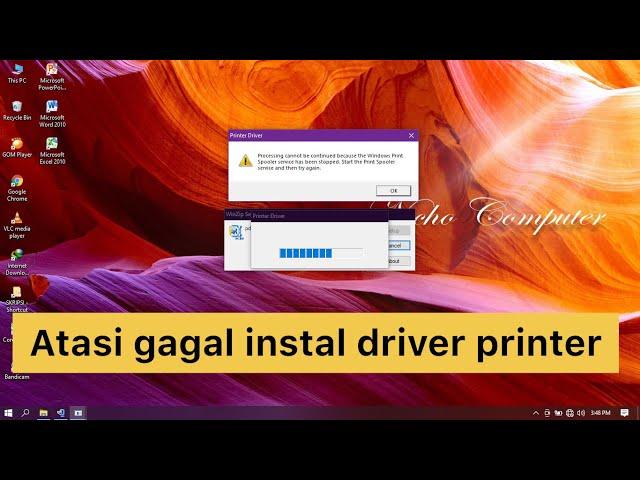 Cara mengatasi gagal instalasi driver semua printer