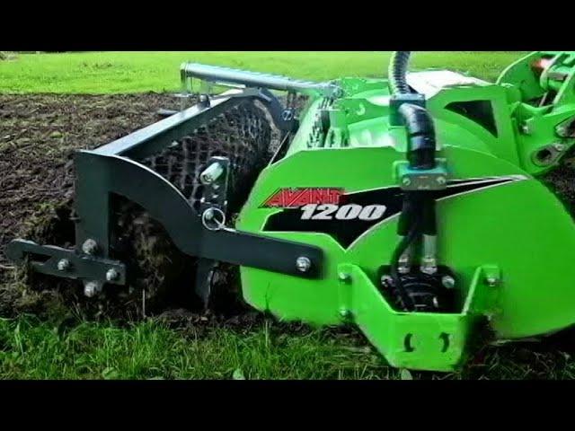 Check Out This Rotary Hoe That Can Rip Through Tough Ground!