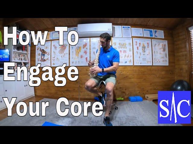 How to engage your core for beginners -  2 simple techniques