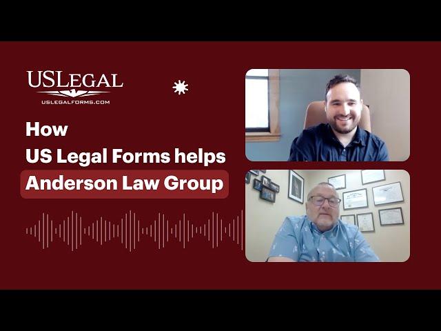 US Legal Forms: Everything Anderson Law Group Needs