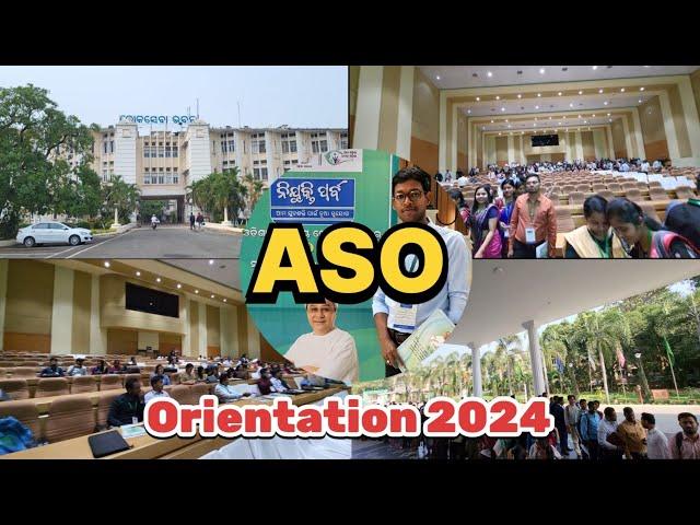 ASO Orientation Vlog 2024 || Finally ! Got My Dream Job ️