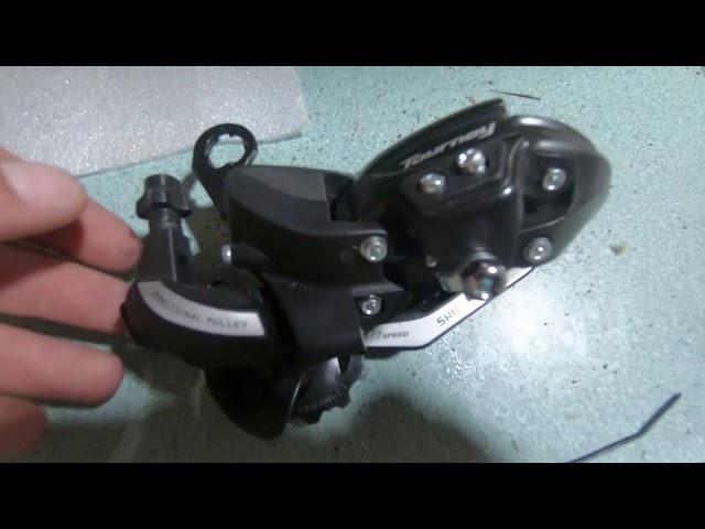 Shimano Tourney Derailleur Adjustment Walkthrough