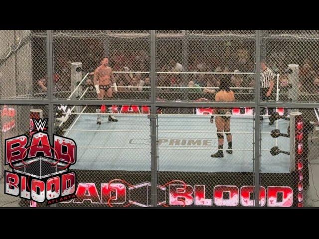 Drew McIntyre vs CM Punk Hell in a Cell Full Match - WWE Bad Blood 10/5/24