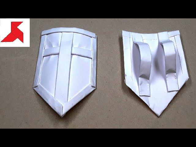 DIY ️ - How to make a SHIELD from A4 paper