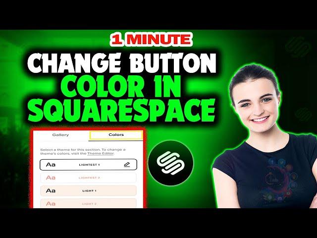 How to change button color in squarespace 2024 (Quick & Easy)