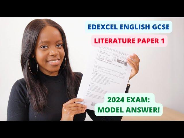 EDEXCEL GCSE English Literature Paper 1: How To Answer Section A & Get A Grade 9 In The 2024 Exams!