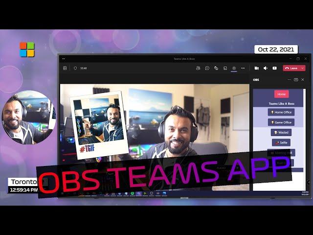 Teams Like A Boss - Activate OBS using Teams Apps and Chat