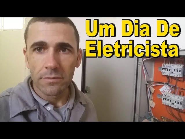 ELETRICISTA no dia a dia Vlog #01