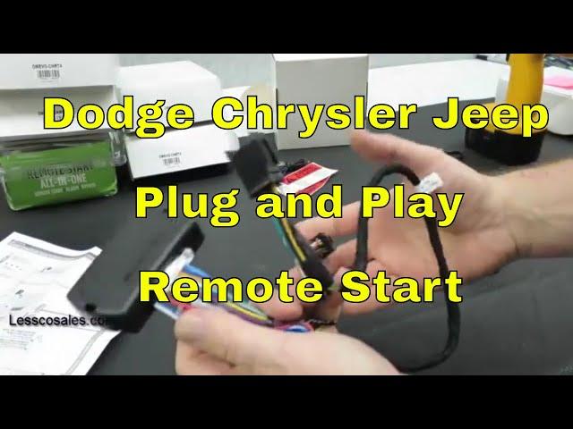 How To Pre-Wire A Dodge Jeep Chrysler plug and play Remote Start