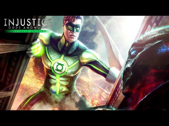 INJUSTICE Gods Among Us Ultimate Edition | GREEN LANTERN | Classic Battles | No Matches Lost | 4K60