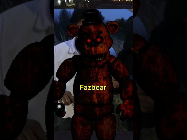 FREDDY FAZBEAR CAUGHT BY DRONE!!! FNAF!! #drone #fivenightsatfreddys #fnaf #freddyfazbear