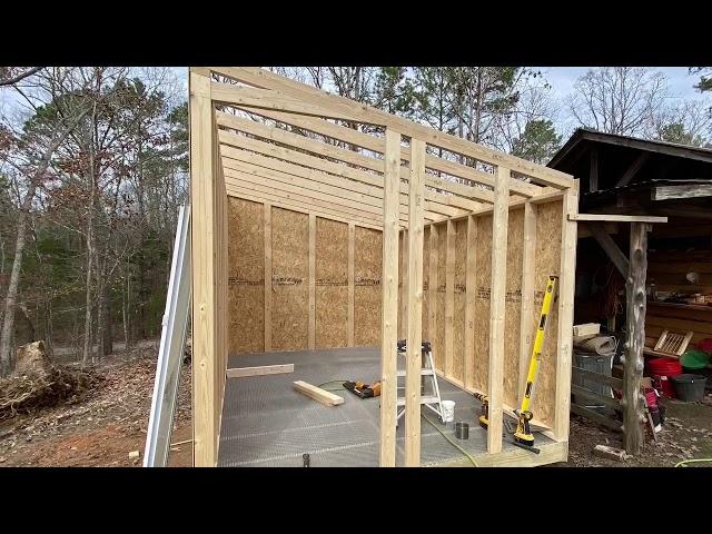 Building a racing pigeon loft - part 2