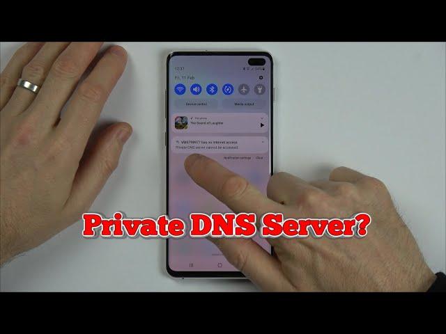 WORKAROUND - Private DNS Server Cannot be accessed