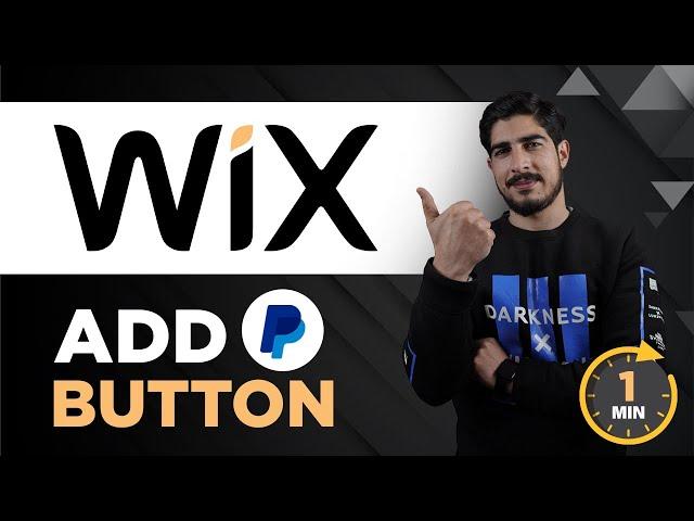 How To Add Paypal Button To Wix Website 2024 | Wix Paypal Button | Paypal Button Wix