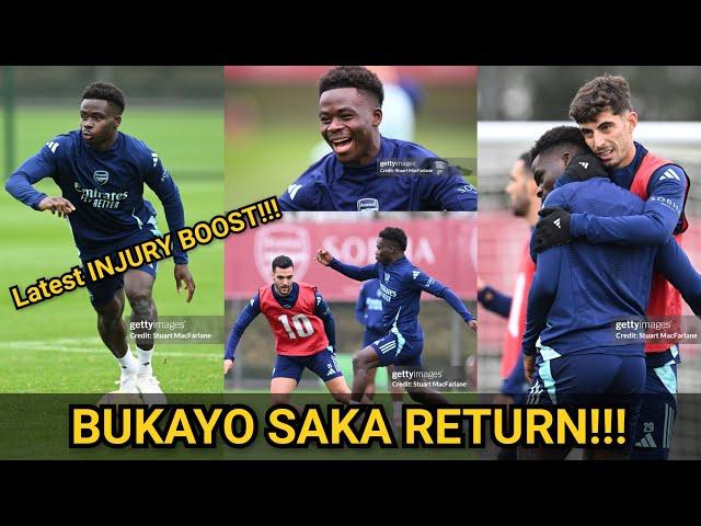 Breaking ️ BUKAYO SAKA RETURN!!! Arsenal Latest Injury Update!! Ben White & Tomiyasu Near Return