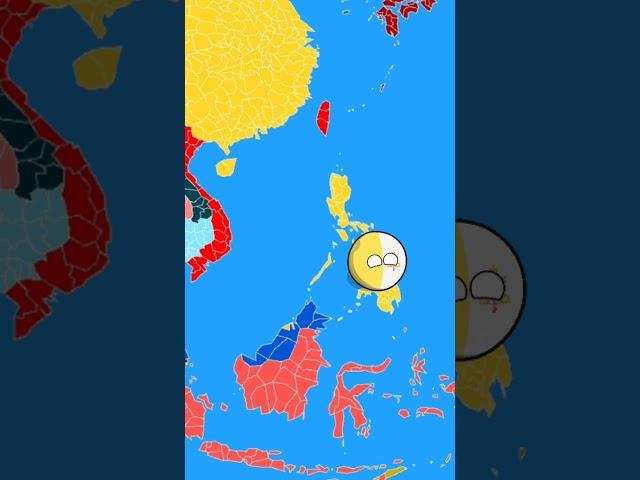 What if Philippines and Vatican city switch their places  #countryballs #mapper